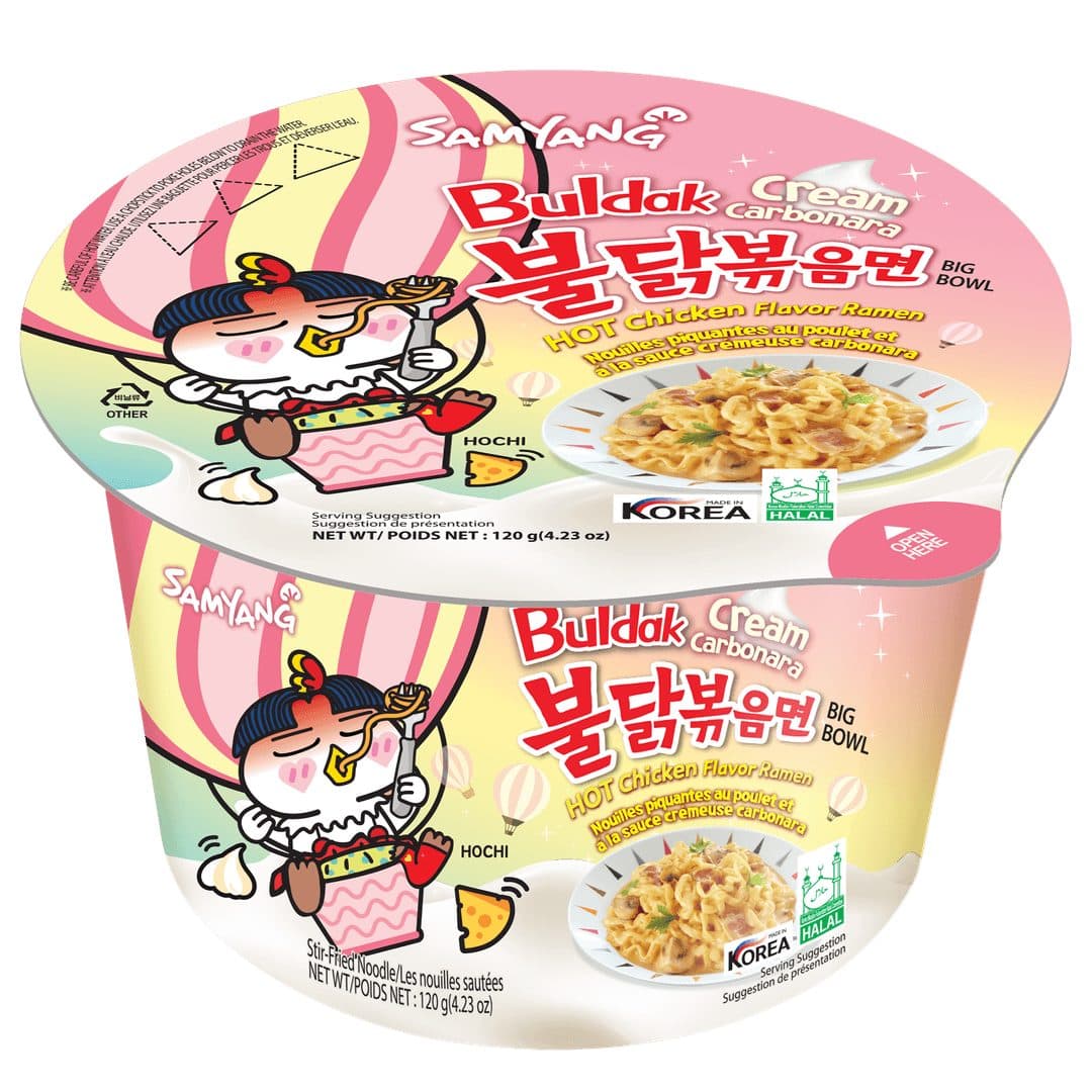 Bowl Ramen Buldak Carbonara Cremoso 120 g
