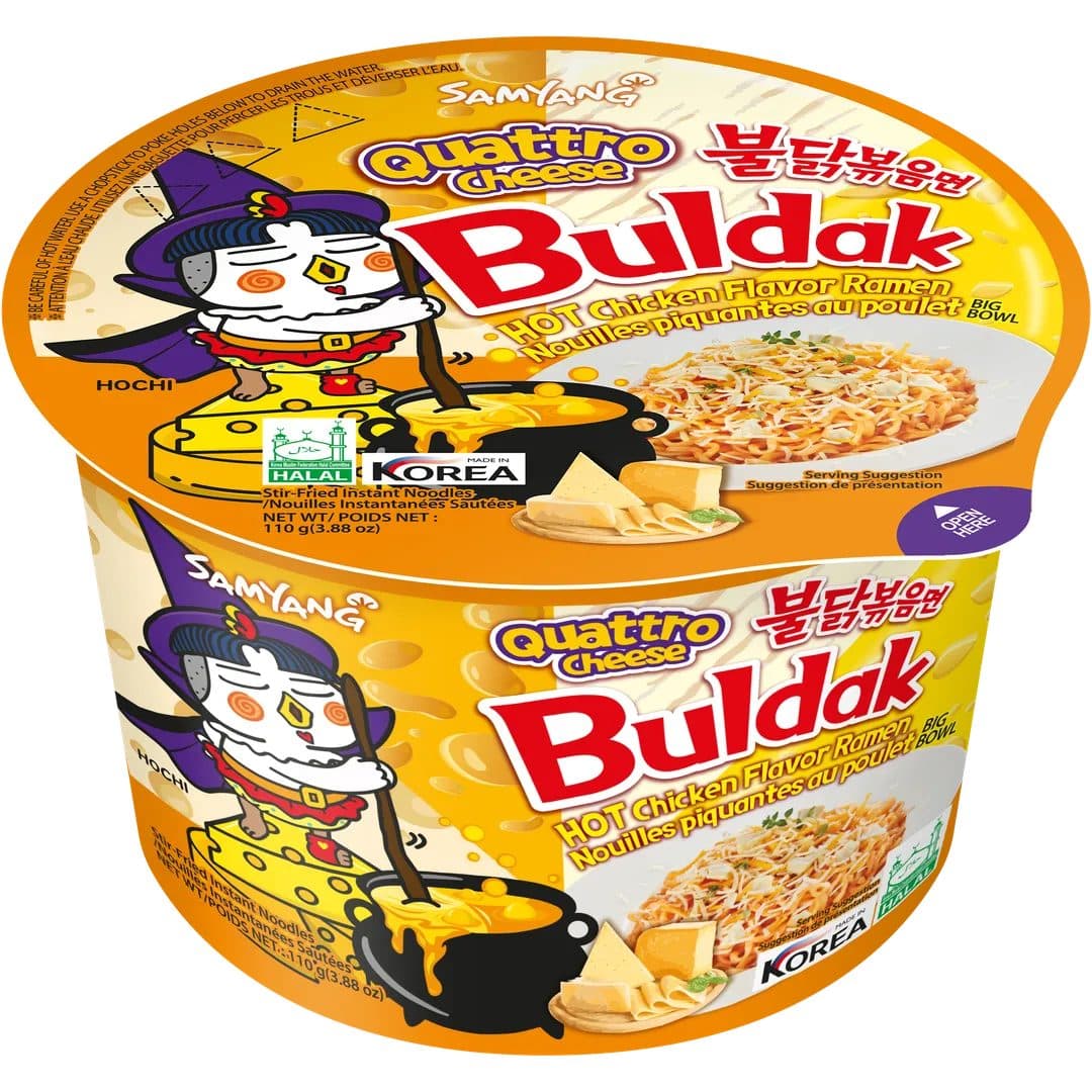 Bowl Ramen Buldak Cuatro Quesos 110 g
