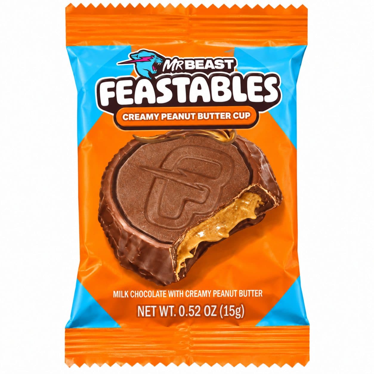 Mr Beast Feastables Creamy Peanut Butter Cup 15 g