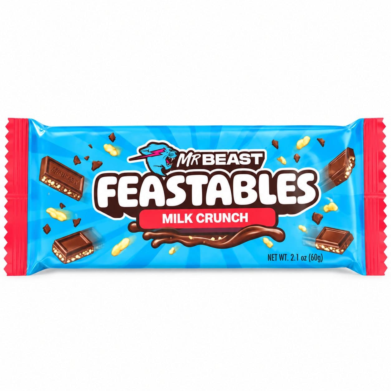 Mr Beast Feastables Milk Crunch 60 g