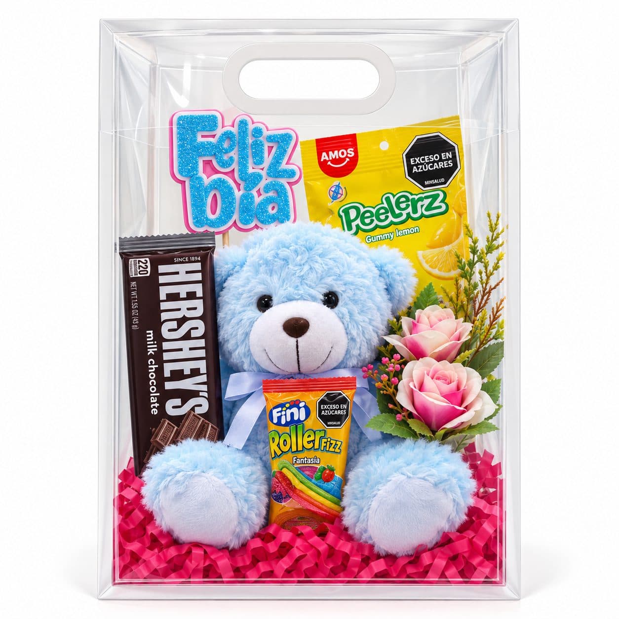 Bolsa Regalo Peluche Azul