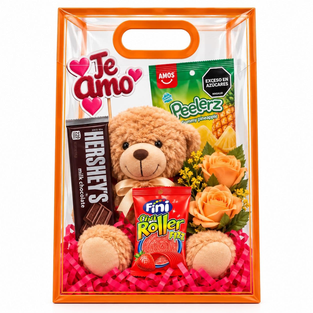 Bolsa Regalo Peluche Beige