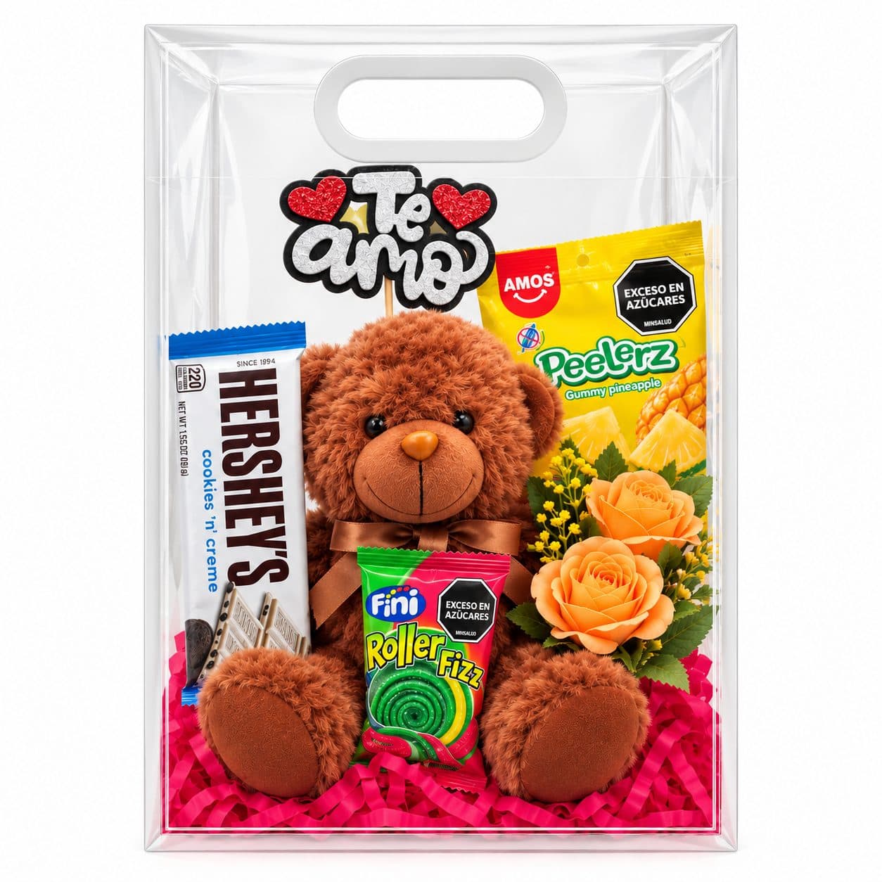 Bolsa Regalo Peluche Marrón